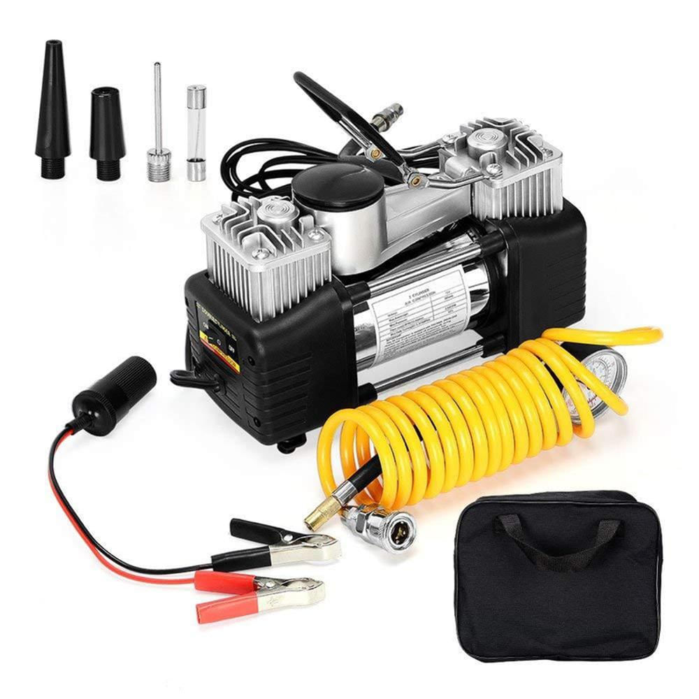 Compresor De Aire Portátil De 2 Cilindros 628 4X4 12V img #1