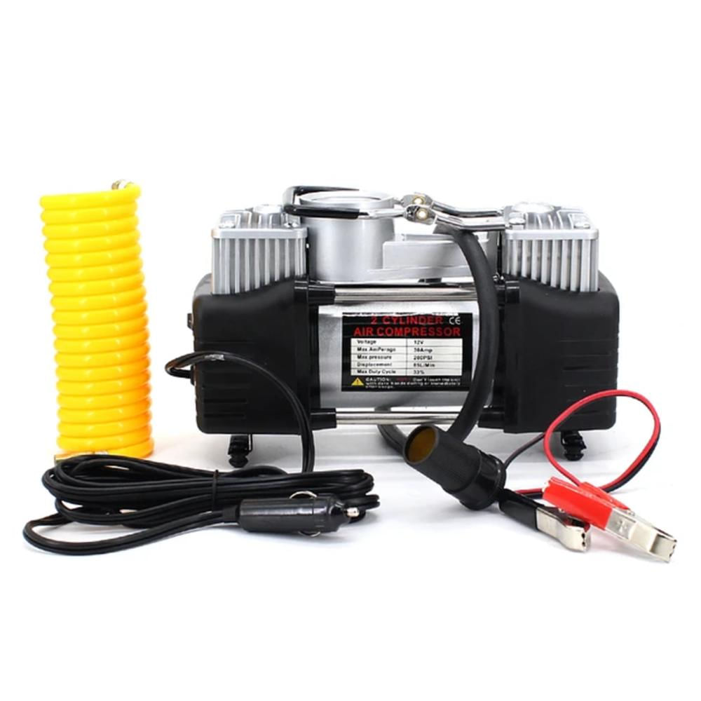 Compresor De Aire Portátil De 2 Cilindros 628 4X4 12V img #2