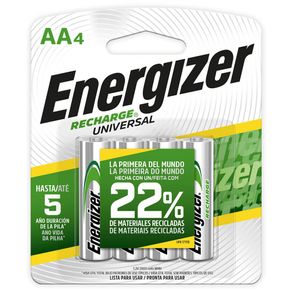 Pila recargable AA4 ENERGIZER SIN REFER