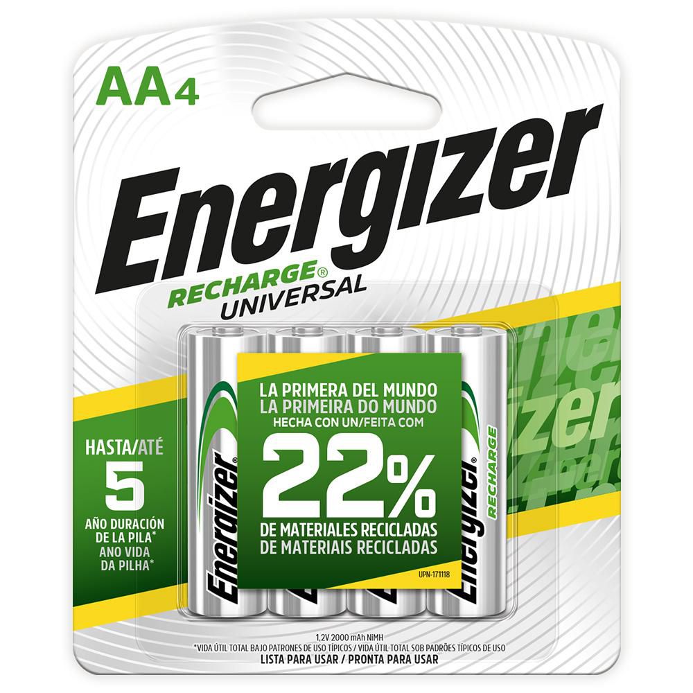 Pila recargable AA4 ENERGIZER SIN REFER
