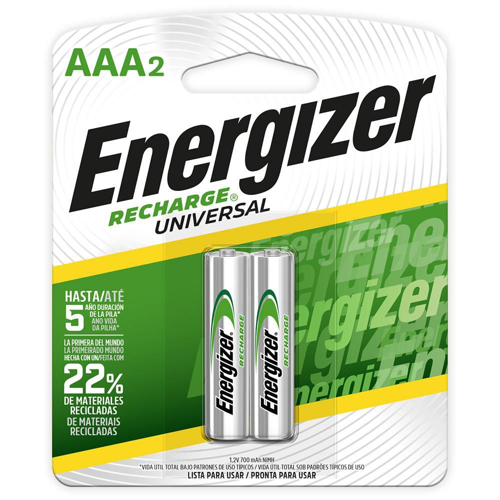 Pila recargable AAA2 ENERGIZER SIN REFER