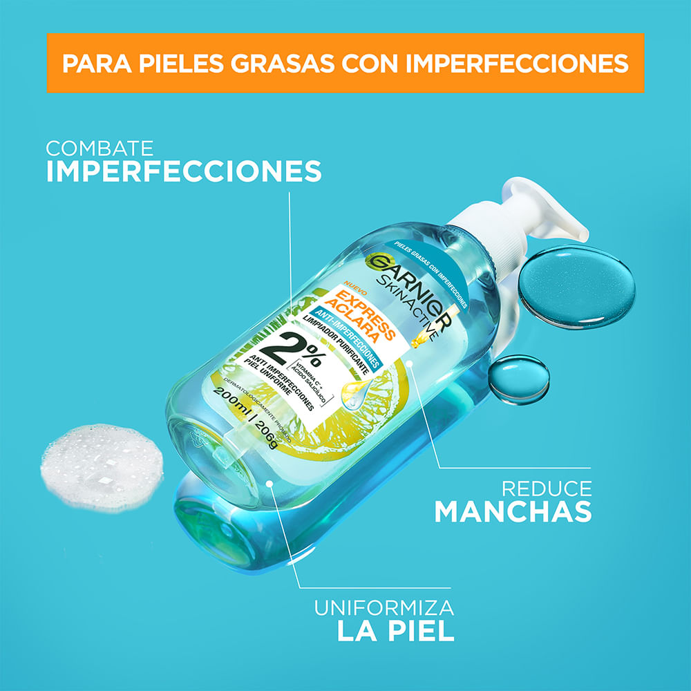 Pack Garnier Anti Imperfecciones Serum + Gel Limpiador img #5