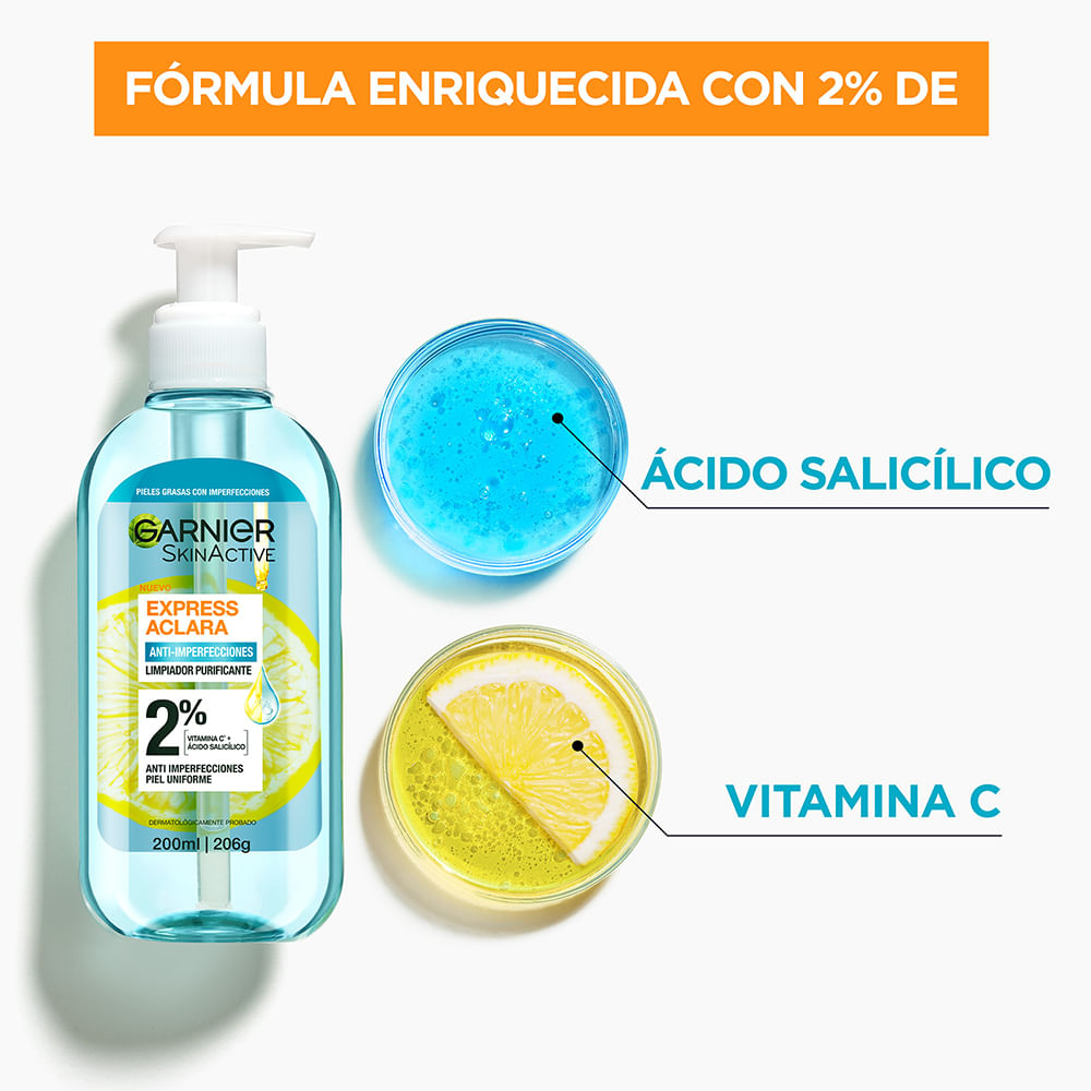 Pack Garnier Anti Imperfecciones Serum + Gel Limpiador img #6