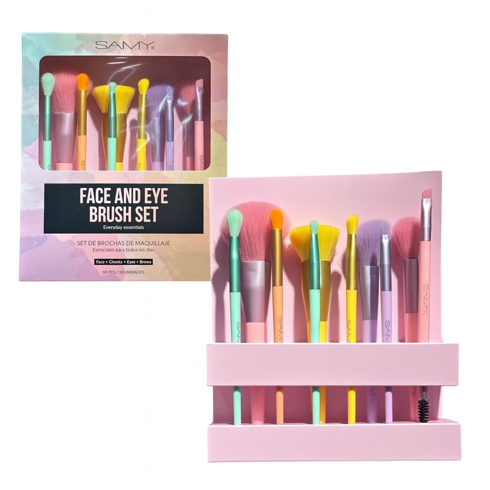 Set X10 Brochas Samy Profesionales