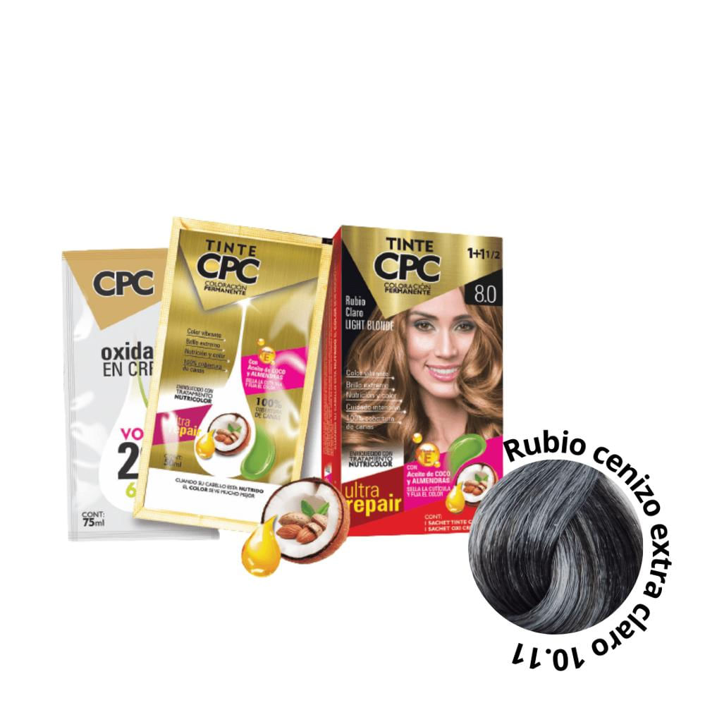 Tinte Cpc Rubio Cenizo Extra Claro 10.11 Meicys