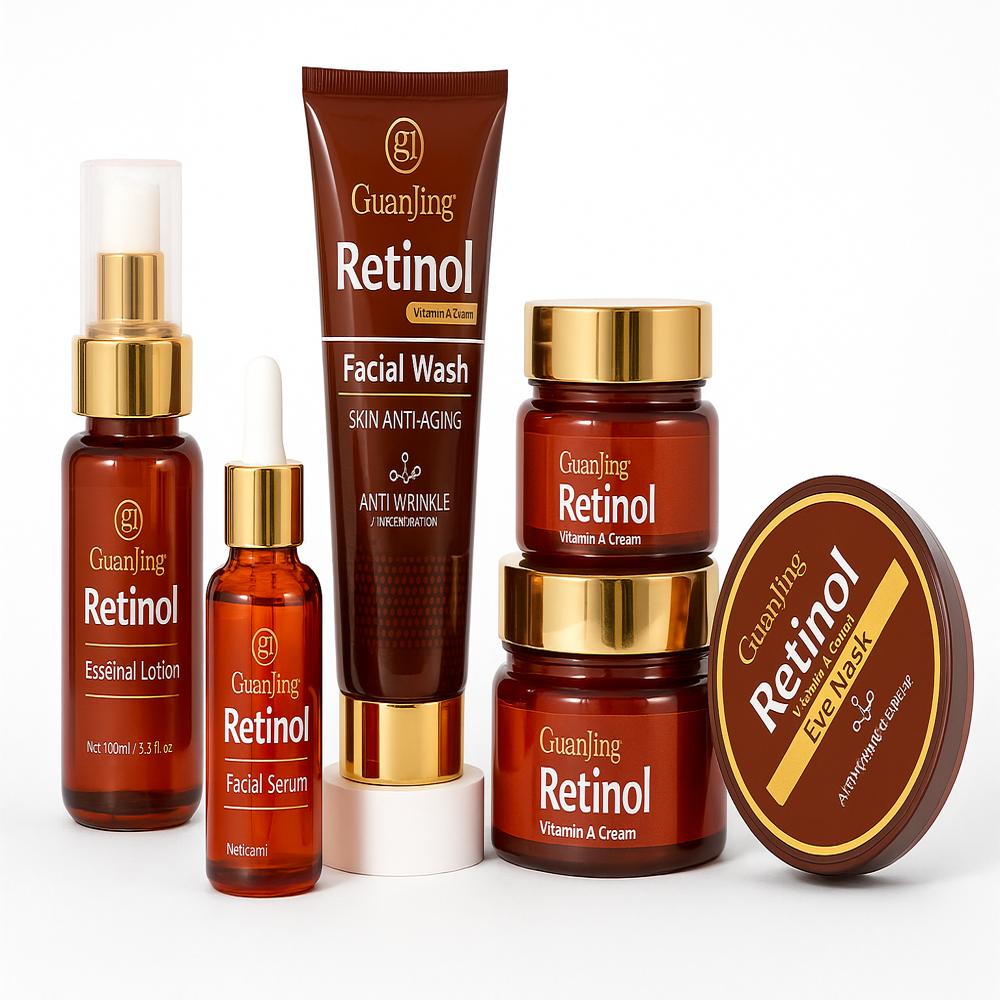 Kit De Skincare Aclarante Con Retinol Guanjing