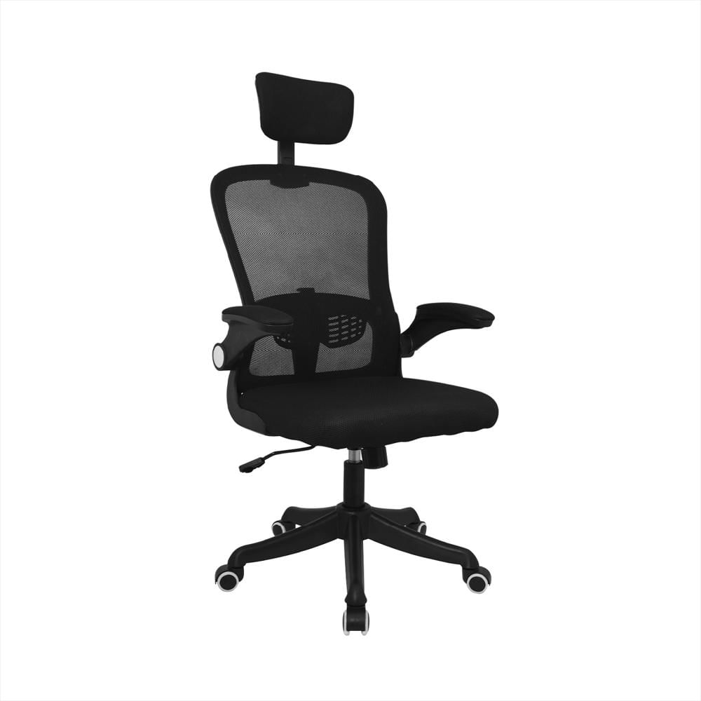 Silla De Escritorio Evok Con Cabecero Negro Bonno