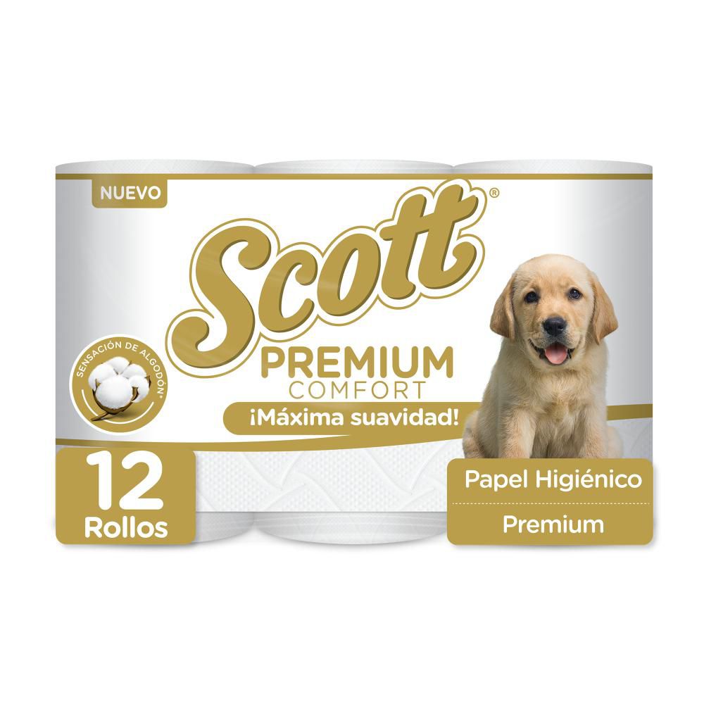 Papel higiénico SCOTT premium x12 rollos (289.2  mts) img #1