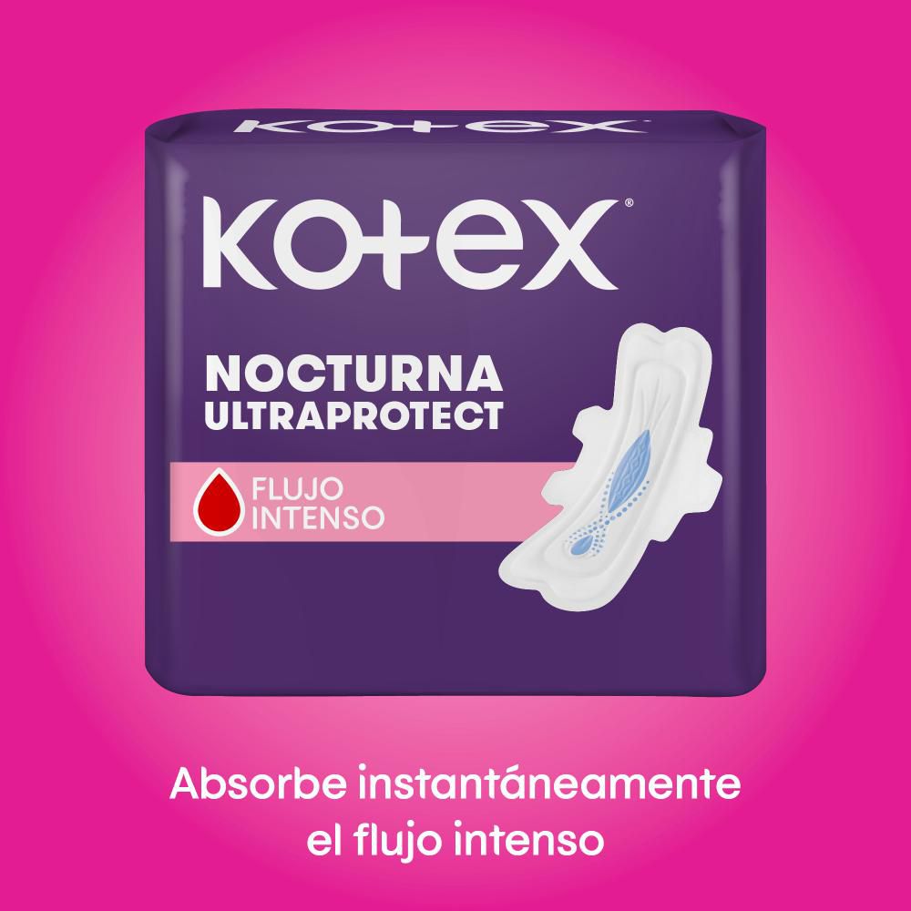 Toallas higiénicas KOTEX nocturna (30  und) img #6