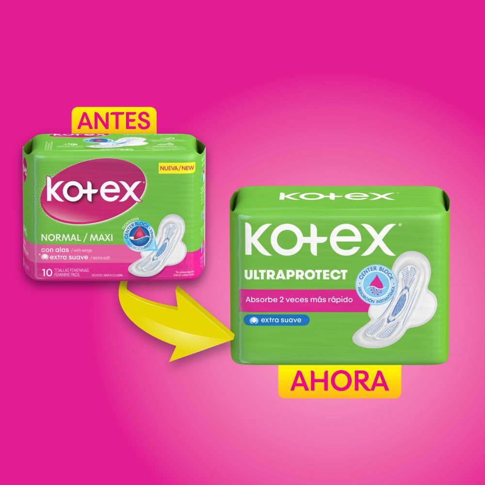 Toallas higiénicas KOTEX normal (12  und) img #2
