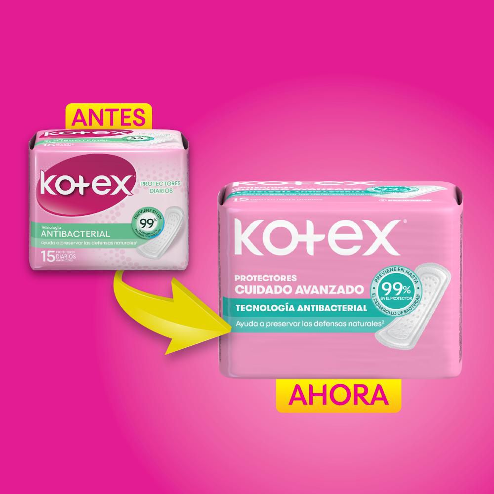 Protectores KOTEX antibacterial (15  und) img #2