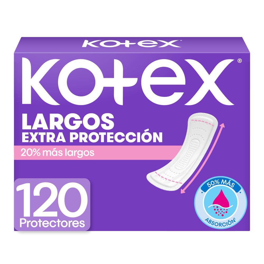 Protectores KOTEX largos (120  und) img #1