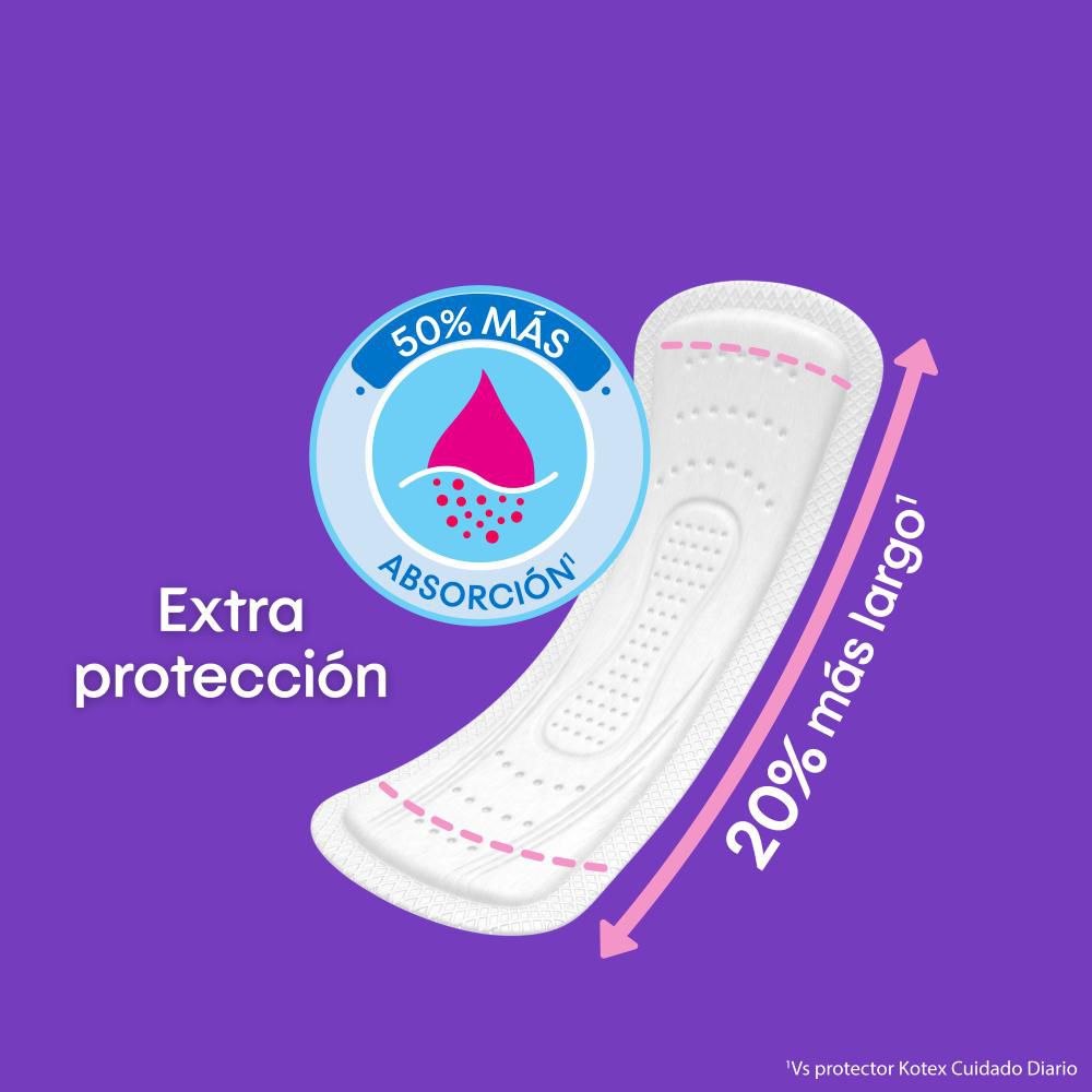 Protectores KOTEX largos (120  und) img #3