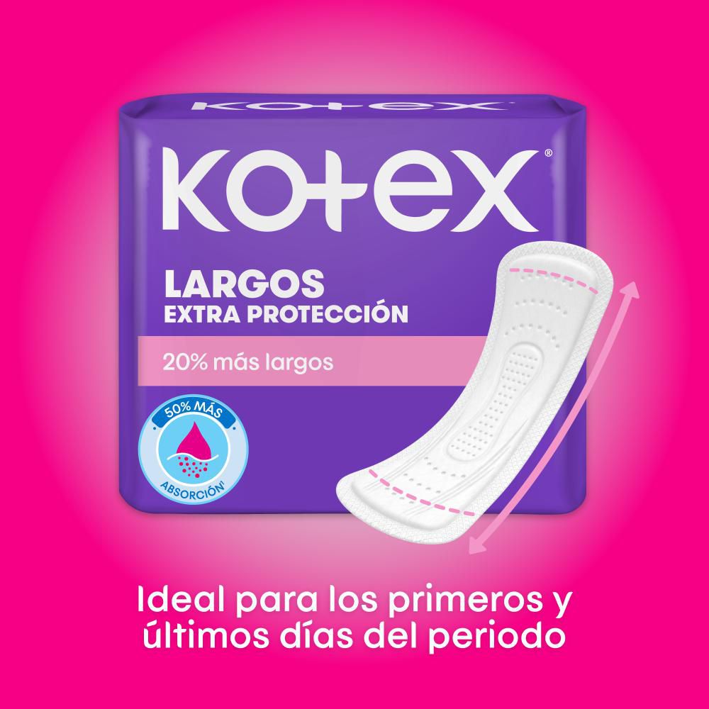 Protectores KOTEX largos (120  und) img #6