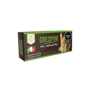 Palitos tostados sab romero TO EAT MARCA EXCLUSIVA Aptos para veganos  (125  gr)