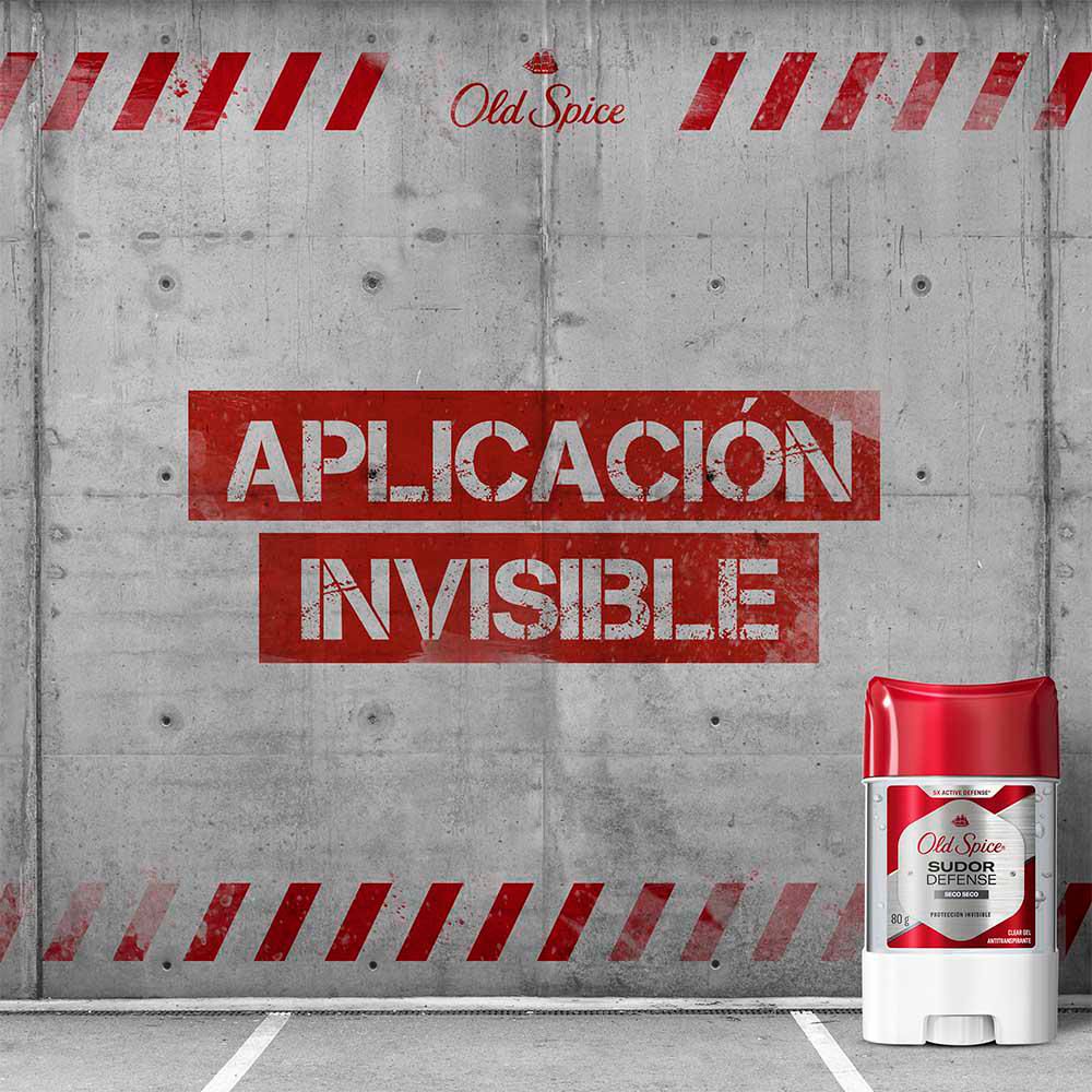 Desodorante OLD SPICE Gel sudor defense seco x2und (160  gr) img #2