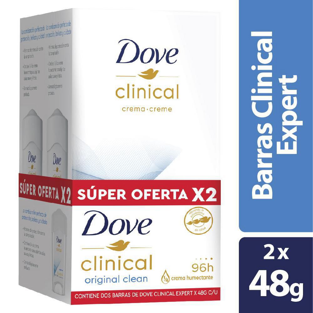 Desodorante DOVE original x2und (96  gr) img #1