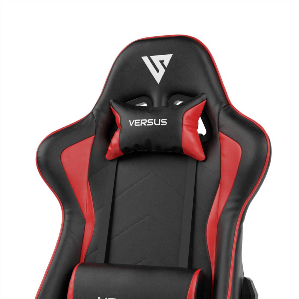 Silla Gamer Versus V 10 Negro/Rojo img #2