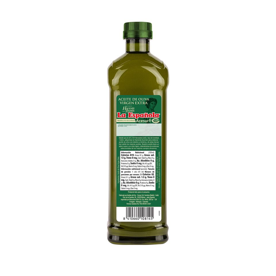 Aceite de oliva HACIENDA GUZMAN MARCA EXCLUSIV extra virgen (500  ml) img #2