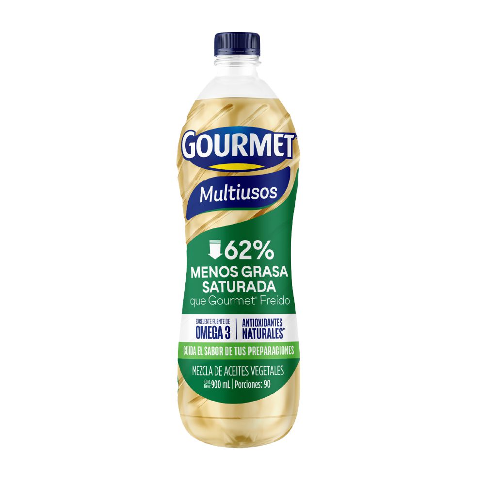 Aceite GOURMET multiusos con omega 3 (900  ml)