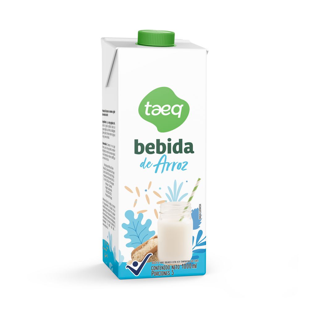 Bebida de arroz TAEQ tetra pack (1000  ml)