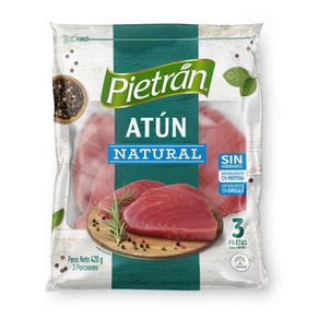 Filete de atún PIETRAN natural x3und (420  gr)