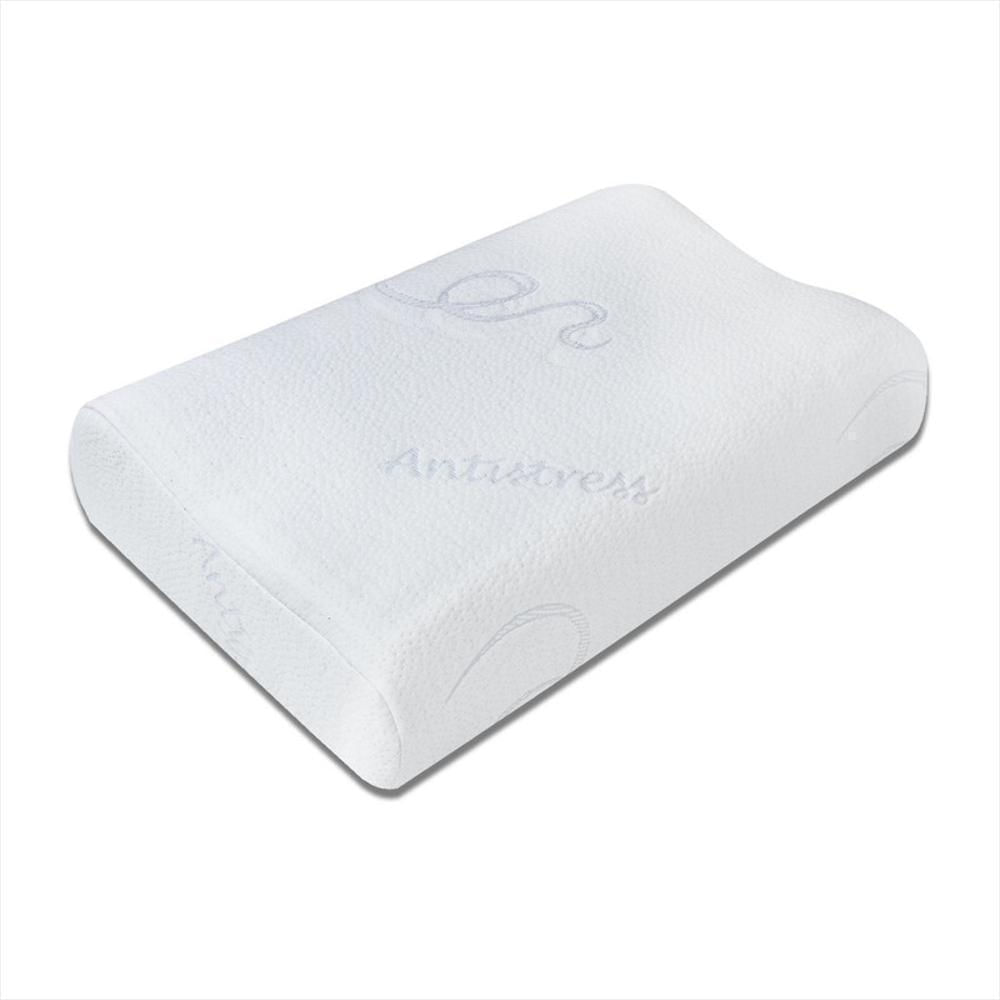 Almohada Viscoelástica Funda Tela Antiestrés