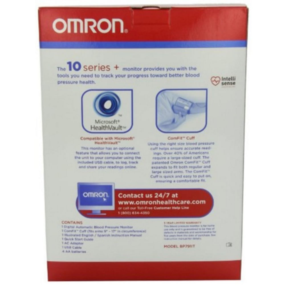 Monitor De Presión Arterial Omron Bp791it img #3