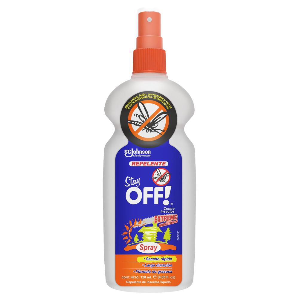 Repelente STAY OFF de insectos extreme en spray (120  ml)