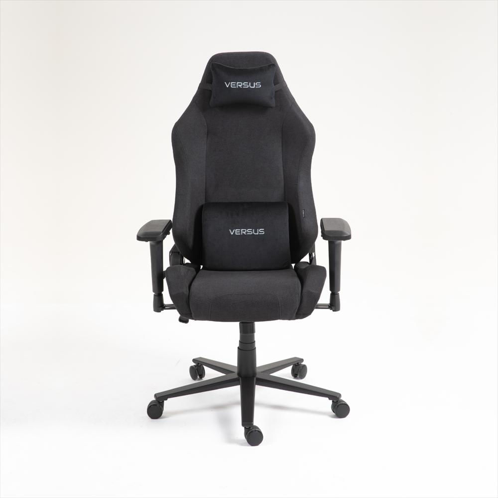 Silla Gamer Versus V40 Negro Tela img #1