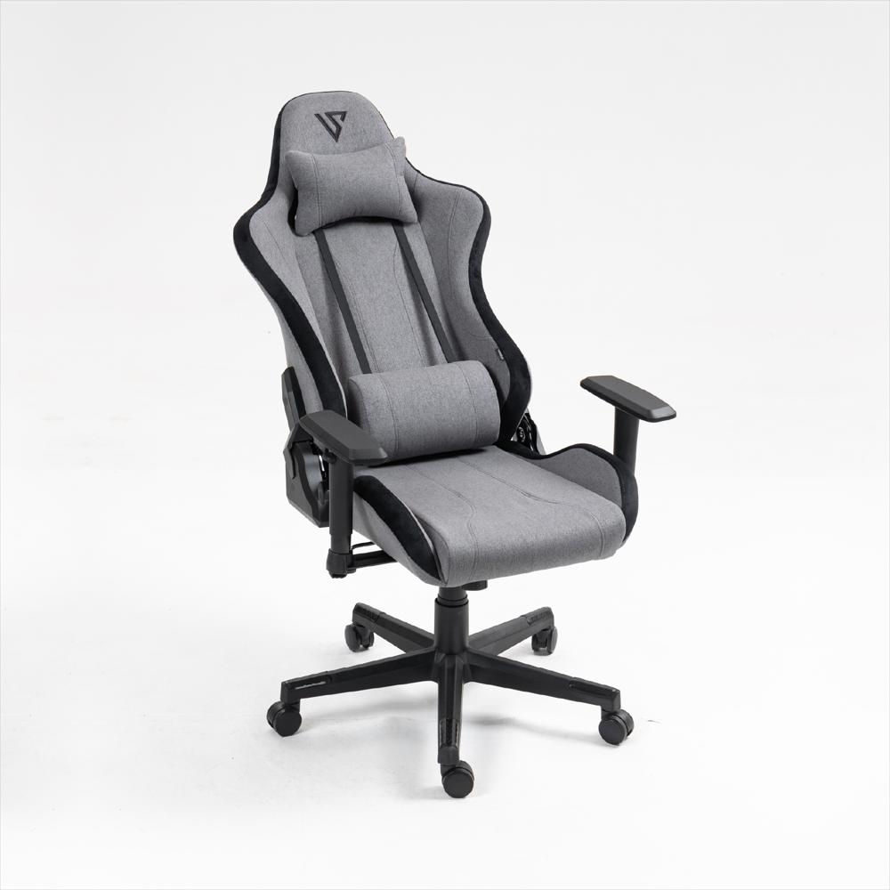 Silla Gamer Versus V10 Gris En Tela img #2