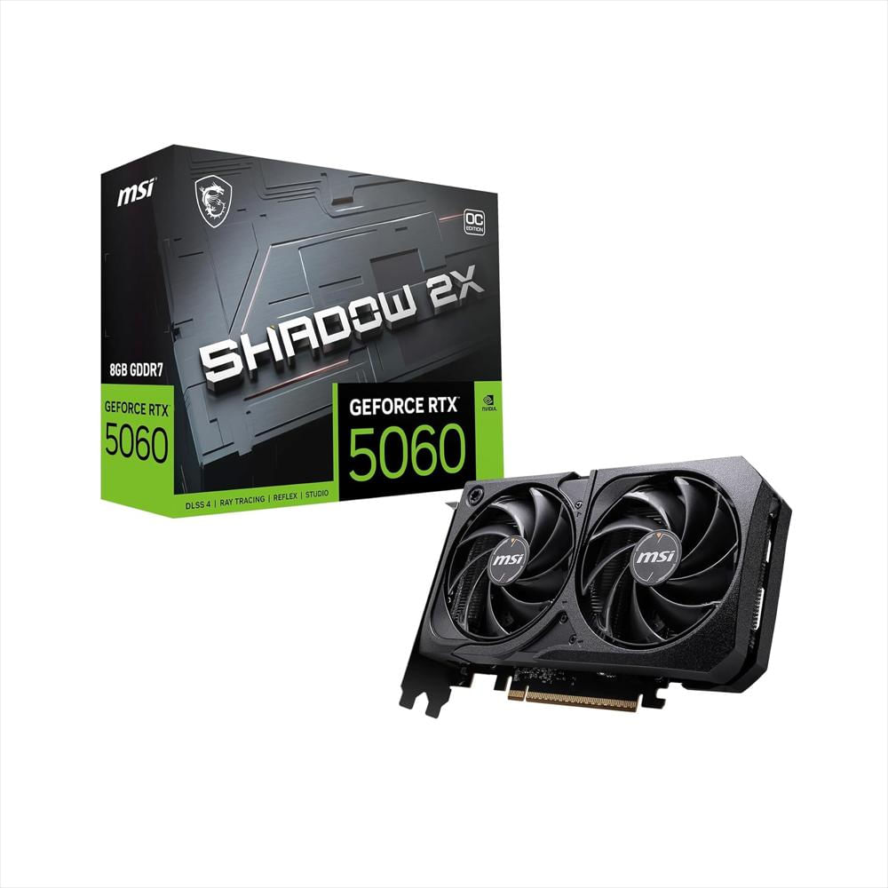 Tarjeta Grafica Msi Geforce Rtx 5060 Shadow 2X Oc