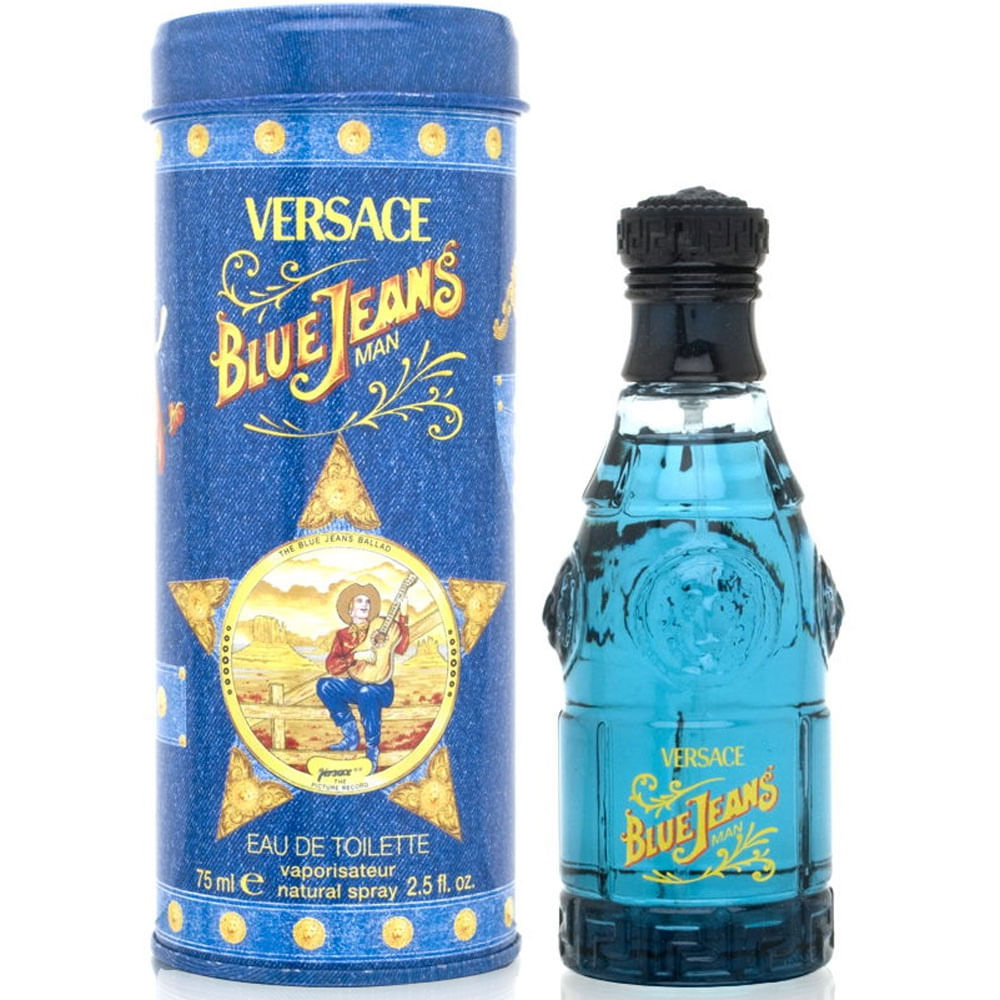 Locion Versace Blue Jeans Hombre 2.5Oz 75Ml Perfume