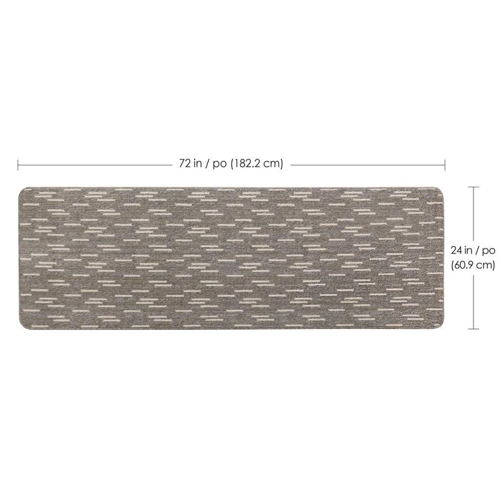 Tapete Para Corredor Multy Home Lavable Gris img #2