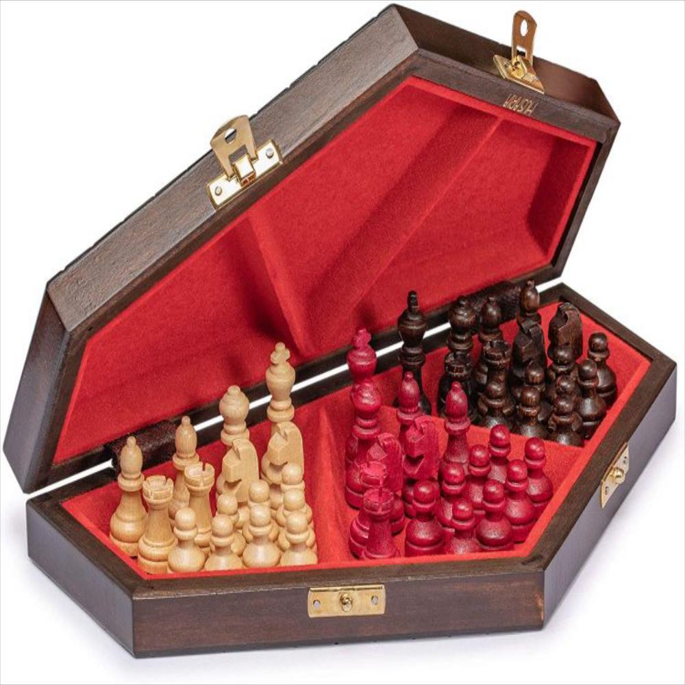exito.com | Ajedréz De Madera Para Tres Jugadores