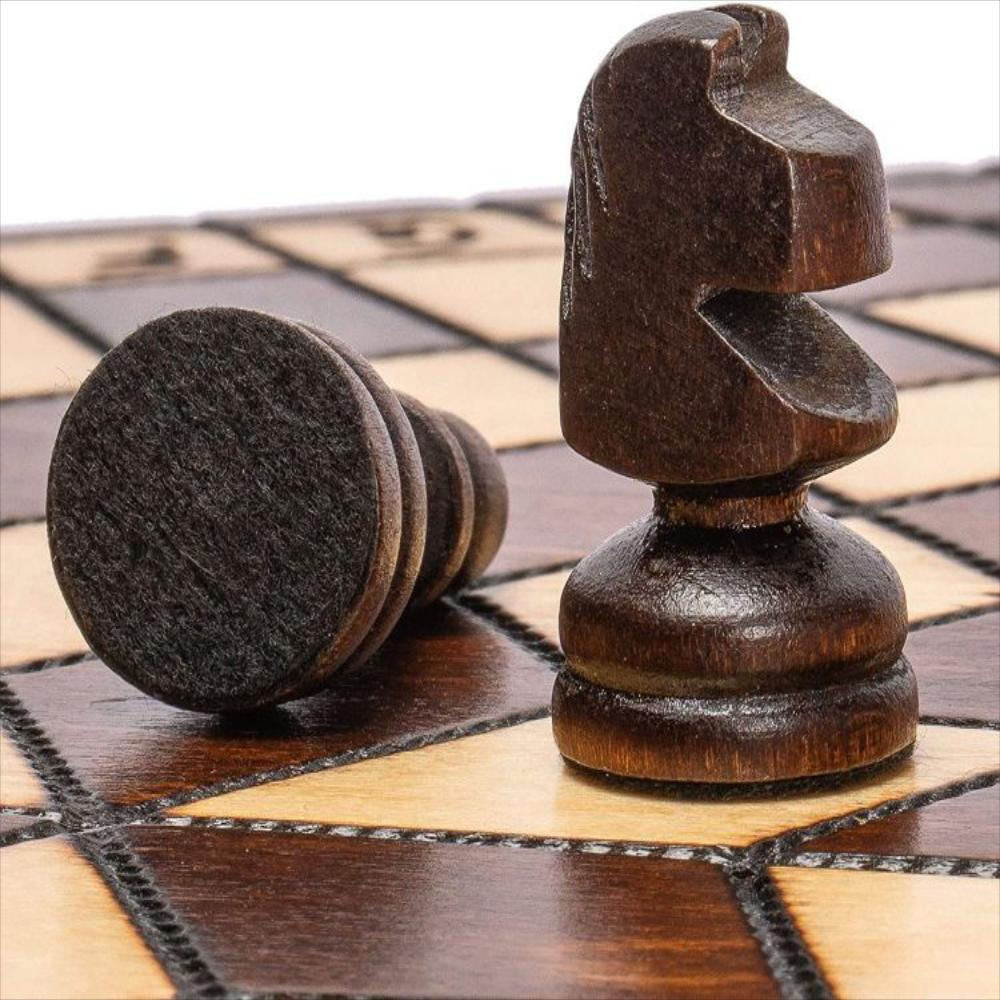 exito.com | Ajedréz De Madera Para Tres Jugadores
