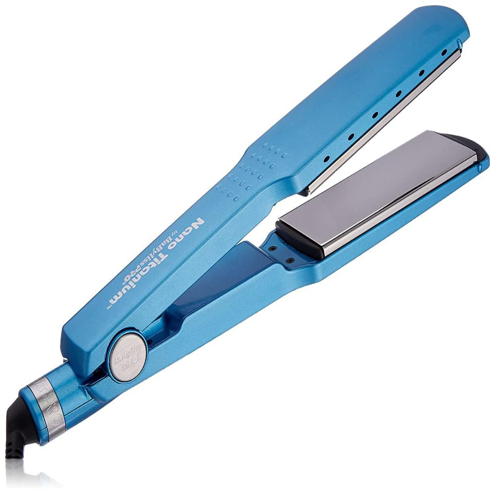Plancha Iónica Nano Titanium Plateado Babyliss Pro