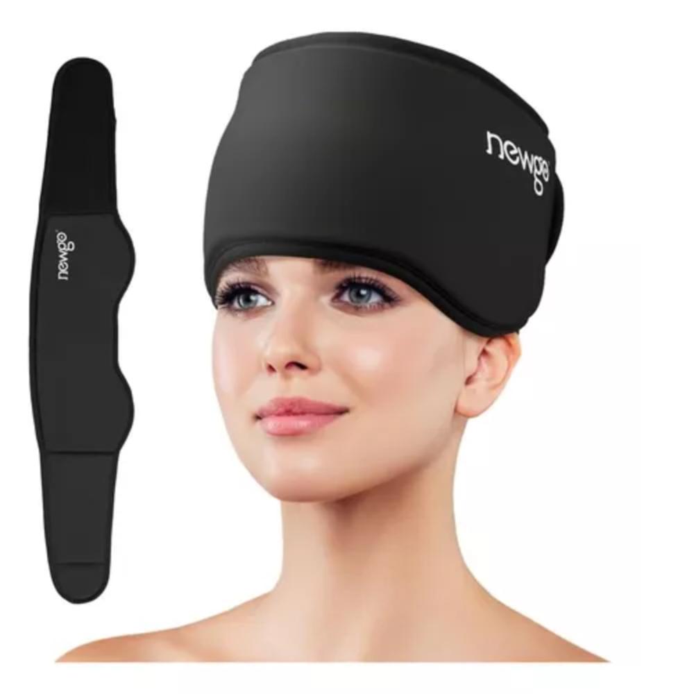 Gorro Gel Alivio Migraña Dolor Cabeza Compresa Frio Caliente