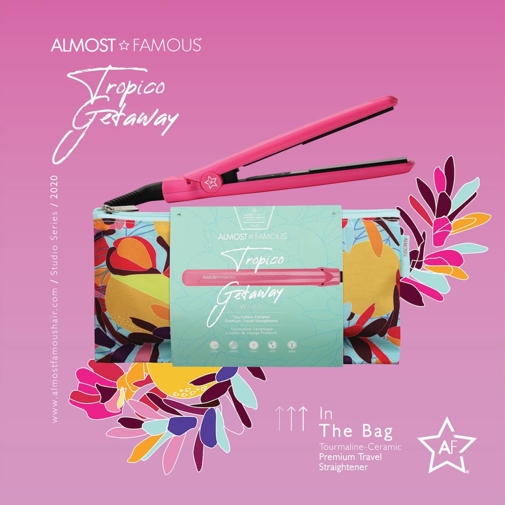 Plancha Tropico Getaway De 0.5 pulgadas Con Bolsa De Viaje img #5