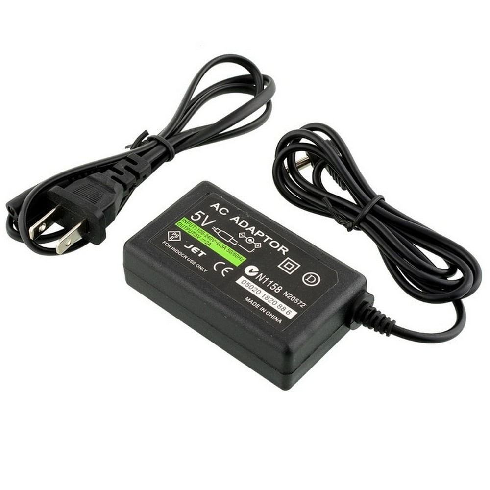 Cargador Adaptador Corriente Psp Series 1000 2000 3000 Negro img #2
