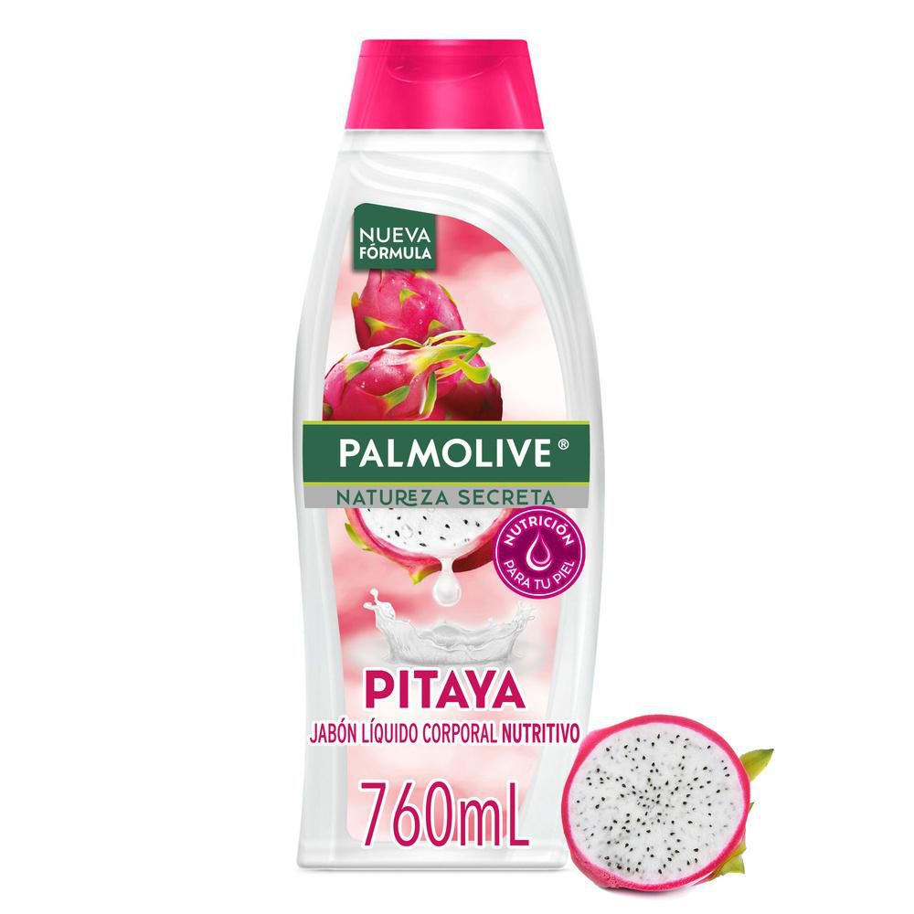 Jabón líquido para cuerpo PALMOLIVE naturaleza secreta pitahaya (760  ml)