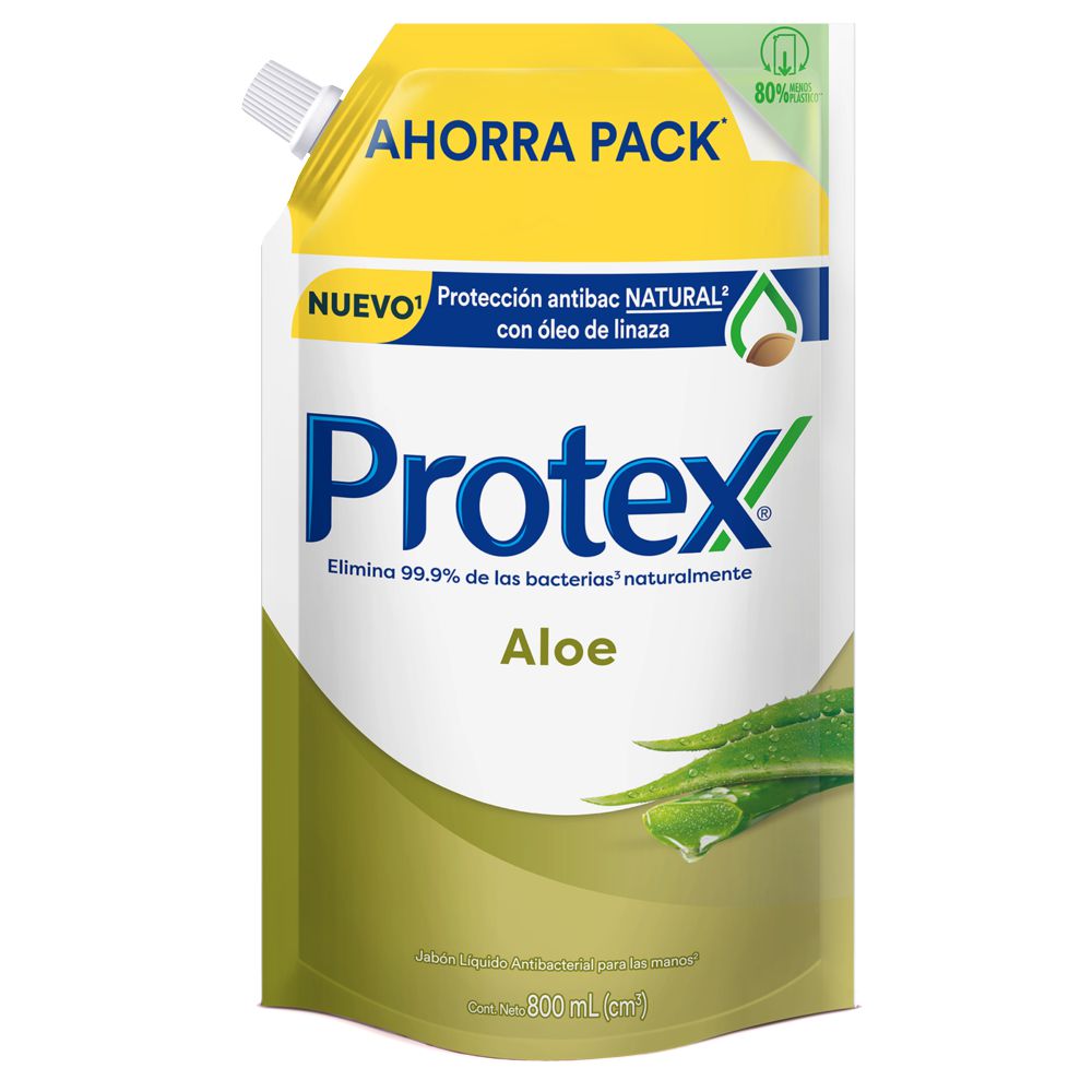 Jabón líquido para manos PROTEX Aloe Corporal (800  ml) img #2
