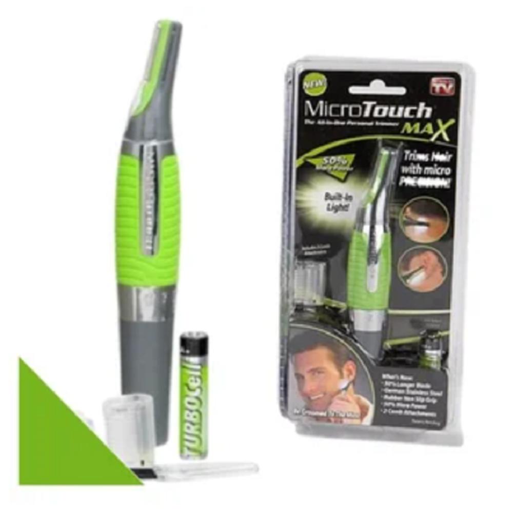 Depiladora Micro Touch Verde Perfiladora Patillera Oídos Naris img #2