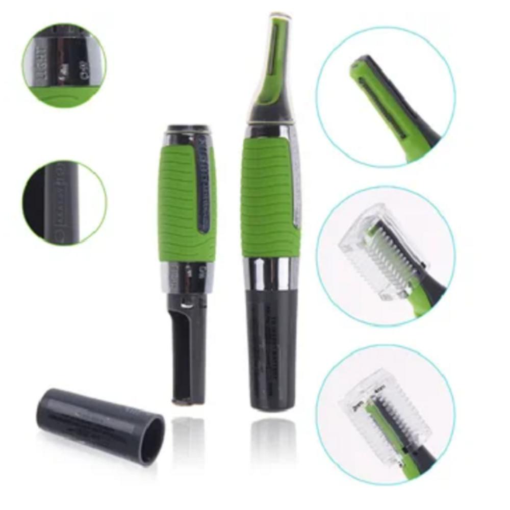 Depiladora Micro Touch Verde Perfiladora Patillera Oídos Naris img #3