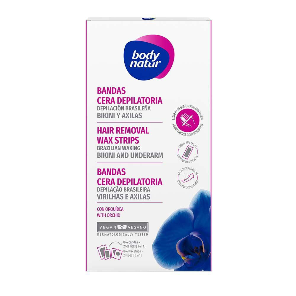 Body Natur Bandas Depiladoras