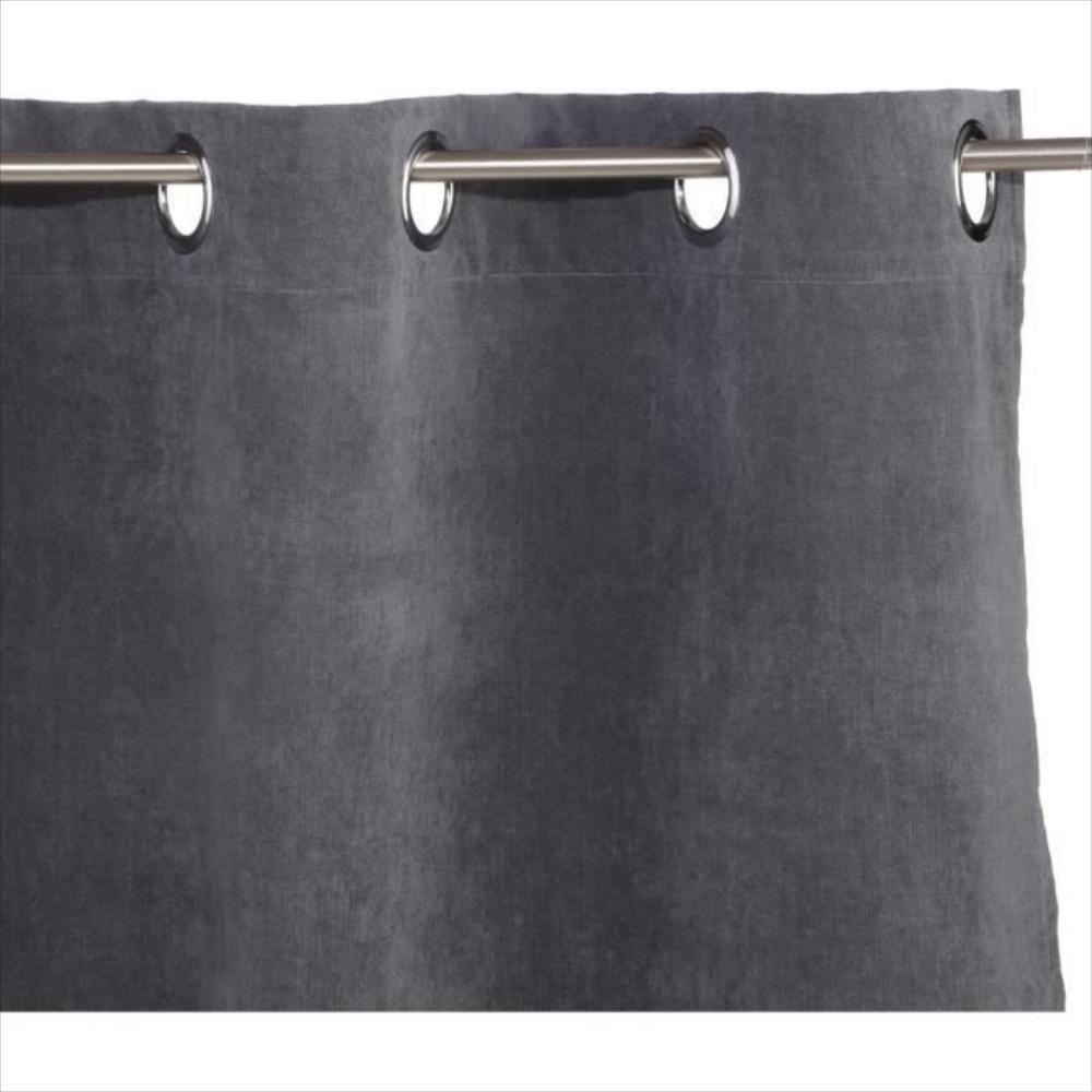 Cortina Memo 140 X 260 Cm Gris Oscuro