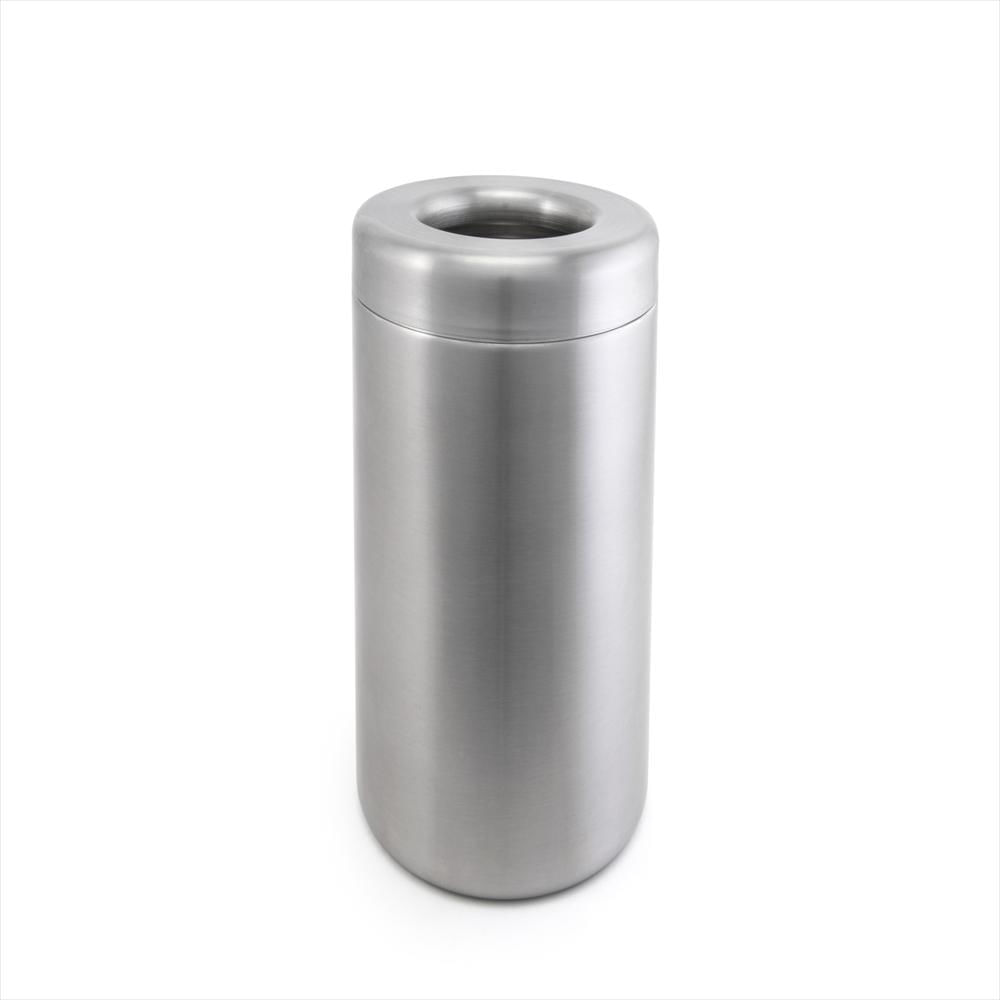 Canecas De Basura De Acero Inoxidable 5.75 pulgadas /86 Oz Plateado img #1