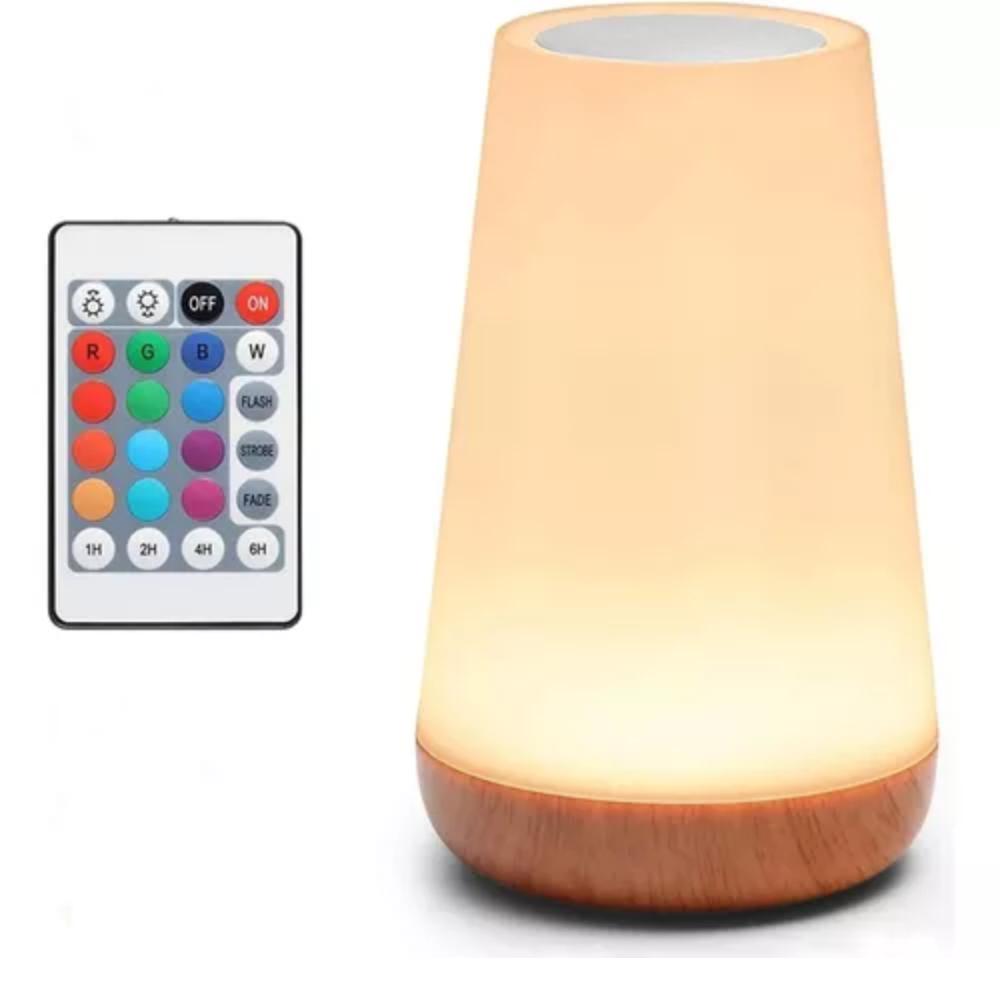 Lámpara Led Mesa Táctil Recargable Control Bebe Niños