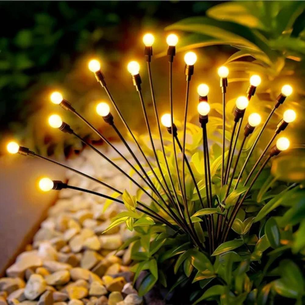Luces Solares Para Jardin Luz Cálida Globos Hadas Led