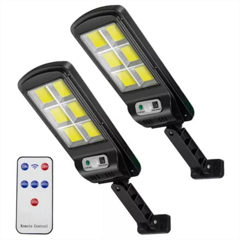 Foco Solar Maxwell Led Exterior Sensor Movimiento Set De 2 Luz Calida